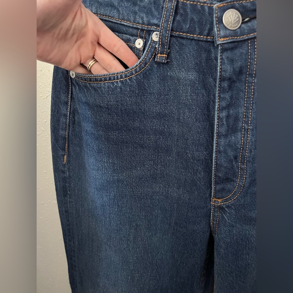 Rag & Bone Alex High Rise Straight in Stowe Size 27 New - Picture 9 of 12